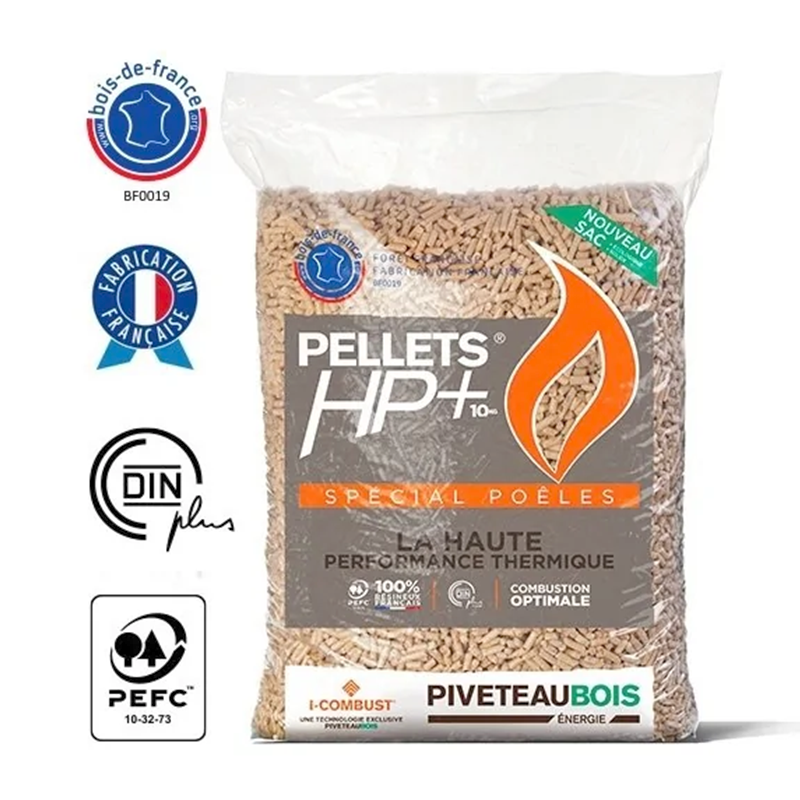 Granules-de-Bois-Piveteau-HP-–-Palette-de-72-Sacs-de-15-kg-100-Resineux Granulés de Bois Piveteau HP+ – Palette de 72 Sacs de 15 kg – Image 1